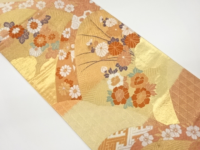 JAPANESE FUKURO OBI / WOVEN CLOUD